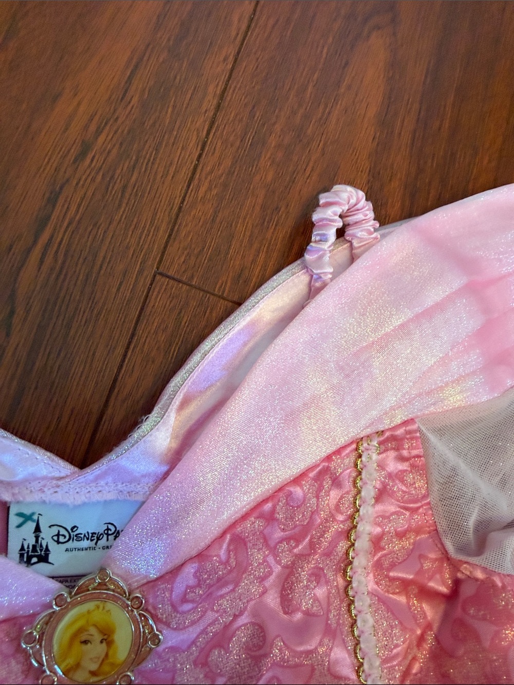 Disney Parks Sleeping Beauty Princess Aurora Pink Kids Costume Dress - Picture 7 of 15